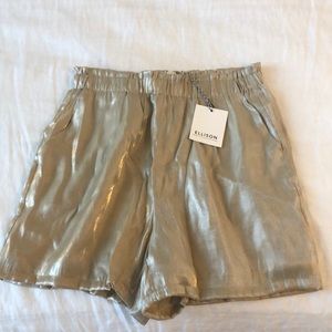 Gold Ellison Shorts